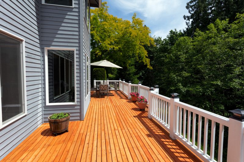 Cedar Deck Installation in Fairfield County, CT