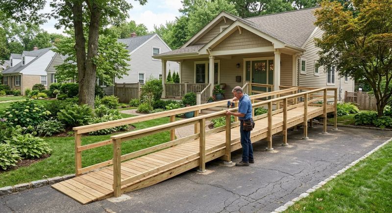 Handicap Ramp Installation in Kansas City, KS