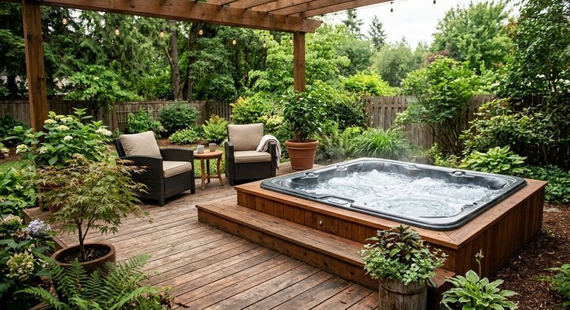 Hot Tub Deck Construction in Redmond, WA