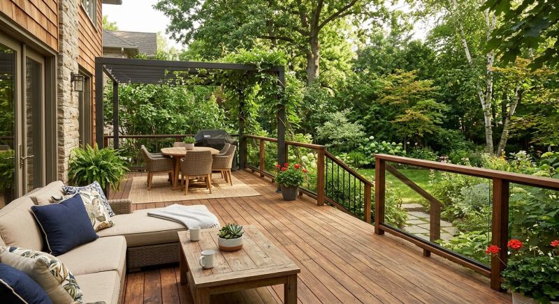 Wooden Veranda Construction in Boston, MA